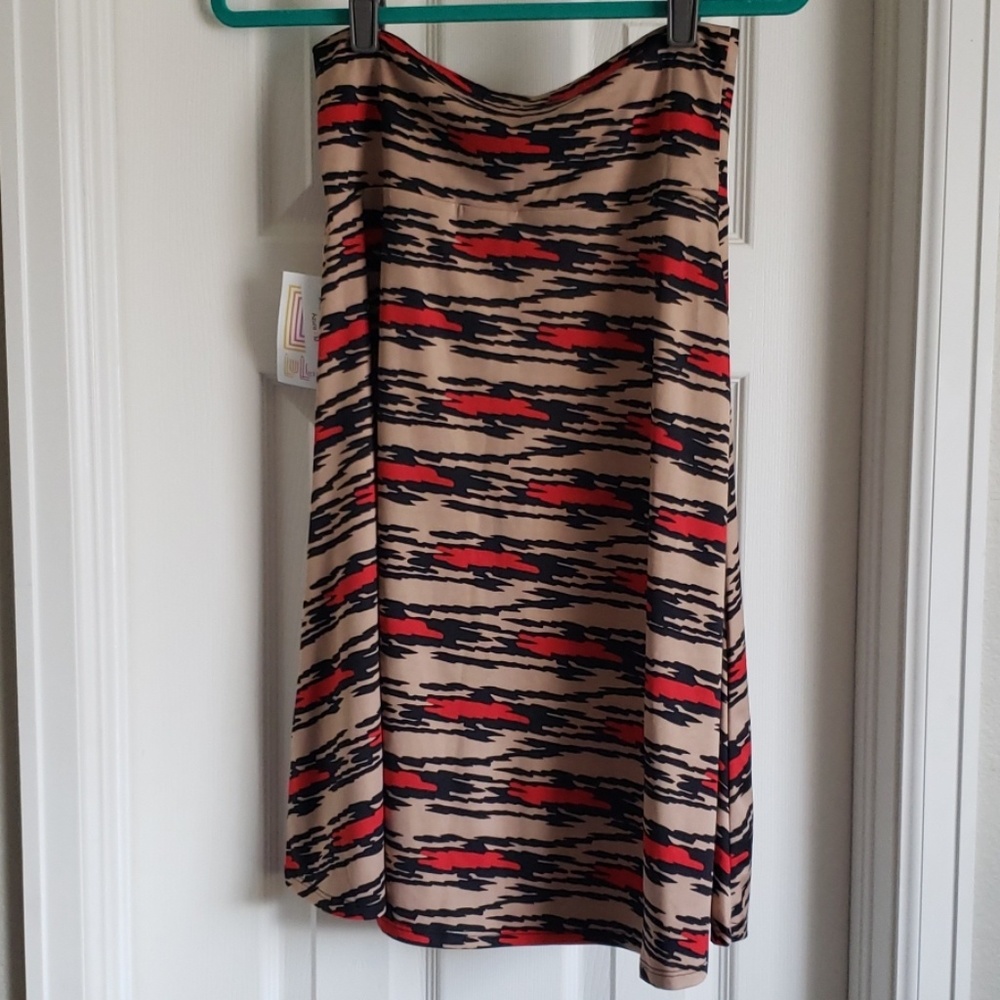 NEW! LULAROE Azure, knee length flared skirt